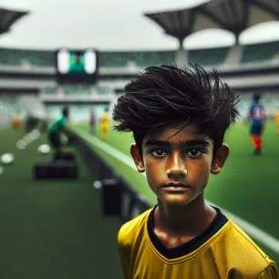 O que é gandula no futebol?